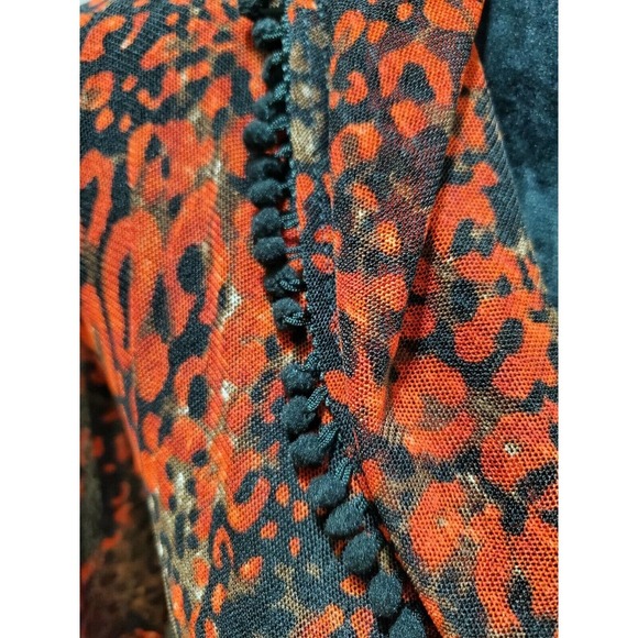 Isabel Women's Multicolor Polyester Long Sleeve Cowl Neck Casual Blouse Size S - Picture 6 of 11